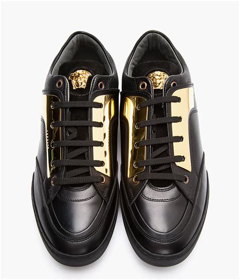 black and gold versace mens|versace shoes price in rands.